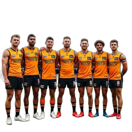 staff, richmond, tigers, line transparent PNG cut-out