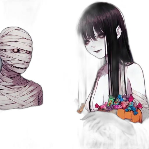 mask, creature, concept art, anime transparent PNG cut-out