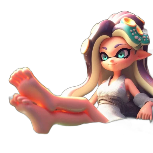 dress, weapon, concept art, 3d render transparent PNG cut-out
