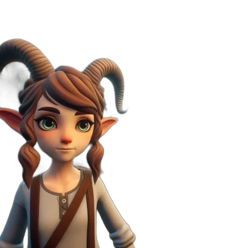 staff, dragon, 3d render, concept art transparent PNG cut-out