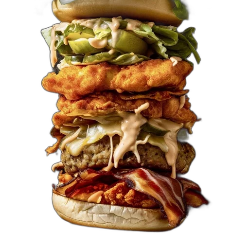 food, crown, animal, photorealistic transparent PNG cut-out