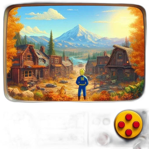 concept art, fantasy art, pixel art, outer space transparent PNG cut-out