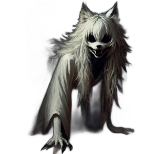 creature, animal, mask, staff transparent PNG cut-out