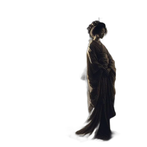 dress, staff, jacket, mask transparent PNG cut-out
