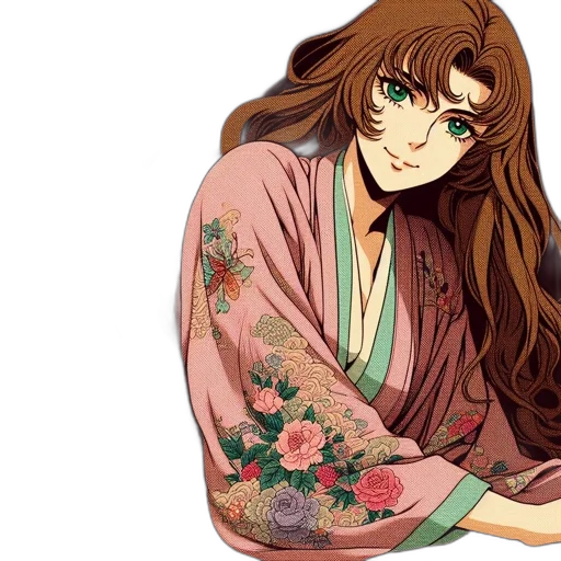 jewelry, anime, vaporwave, pixel art transparent PNG cut-out