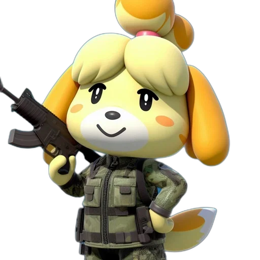 weapon, staff, animal, pixel art transparent PNG cut-out