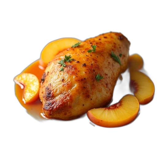 food, 3d render, photorealistic, chicken transparent PNG cut-out