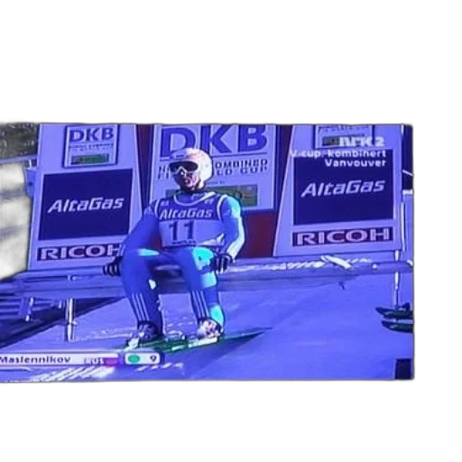 robot, skier, sitting, bench transparent PNG cut-out