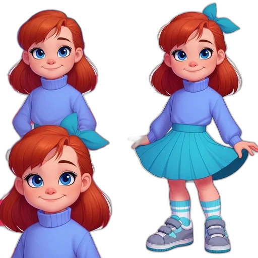dress, 3d render, concept art, cartoon transparent PNG cut-out