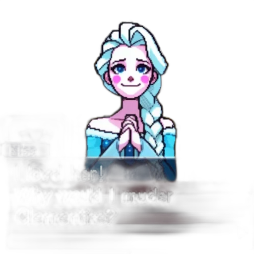 staff, robot, crown, face transparent PNG cut-out