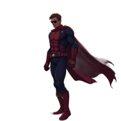 jacket, comic book art, concept art, cartoon transparent PNG cut-out