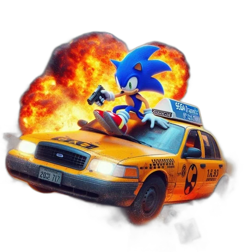 car, animal, weapon, concept art transparent PNG cut-out