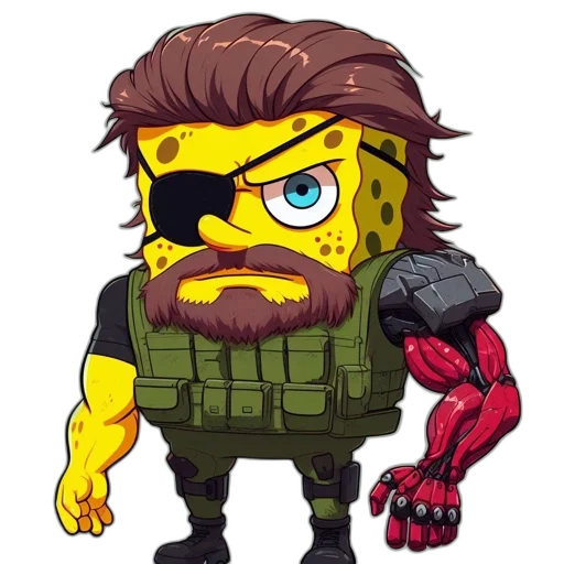 weapon, pixel art, cartoon, comic book art transparent PNG cut-out