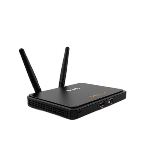 crown, black, wireless, router transparent PNG cut-out