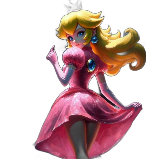 dress, crown, staff, concept art transparent PNG cut-out