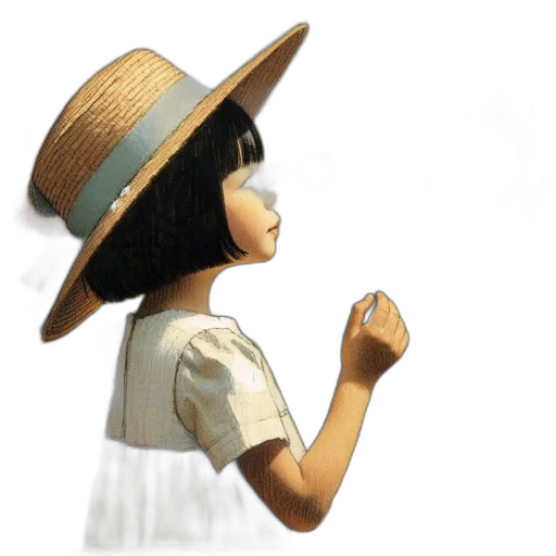 hat, staff, jewelry, umbrella transparent PNG cut-out