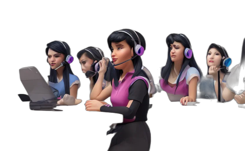 face, concept art, 3d render, cartoon transparent PNG cut-out