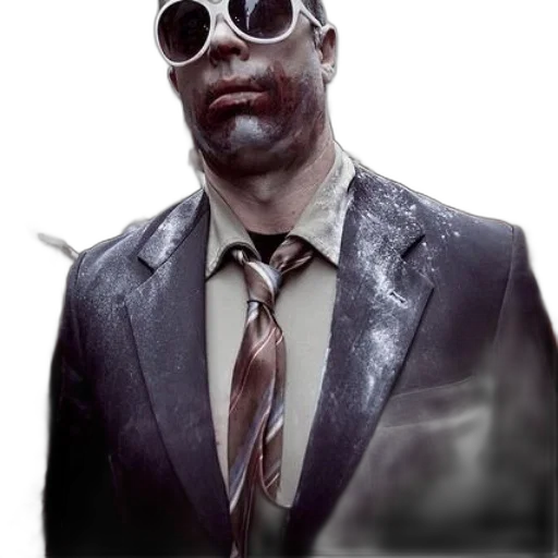 mask, staff, face, jacket transparent PNG cut-out