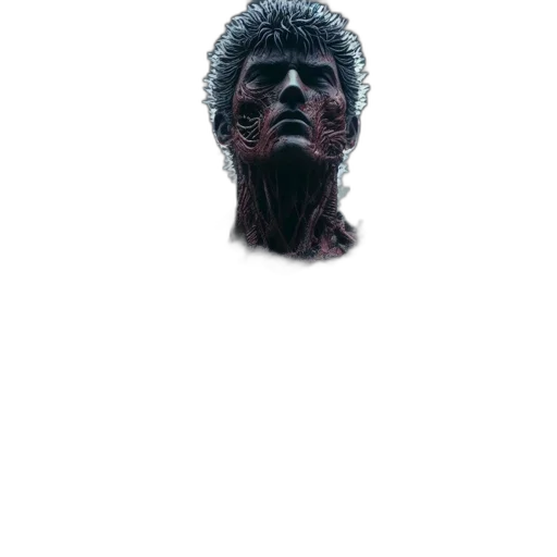 face, mask, hair, crown transparent PNG cut-out