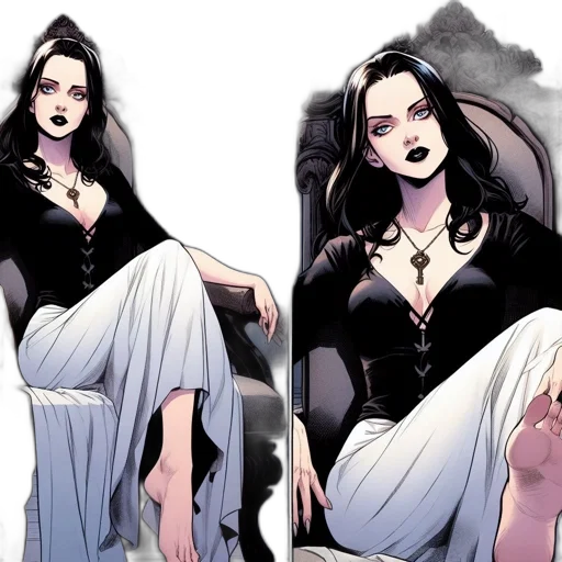 comic book art, concept art, fantasy art, cartoon transparent PNG cut-out