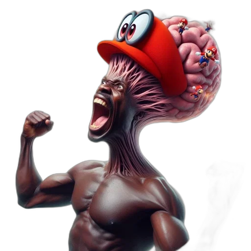 creature, hat, mask, animal transparent PNG cut-out