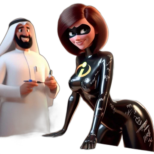 3d render, concept art, comic book art, cartoon transparent PNG cut-out