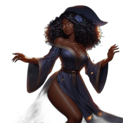 dress, concept art, fantasy art, comic book art transparent PNG cut-out