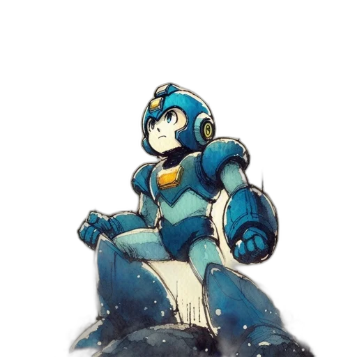 robot, creature, staff, animal transparent PNG cut-out