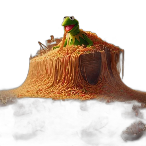 food, dragon, hat, creature transparent PNG cut-out