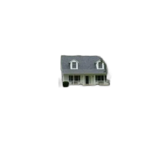 building, white, two-story, house transparent PNG cut-out