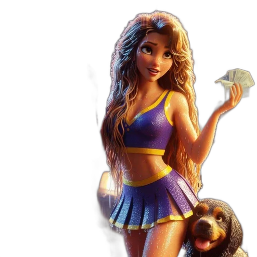 fantasy art, concept art, 3d render, photorealistic transparent PNG cut-out
