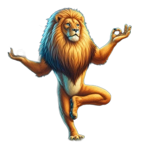 animal, creature, staff, crown transparent PNG cut-out