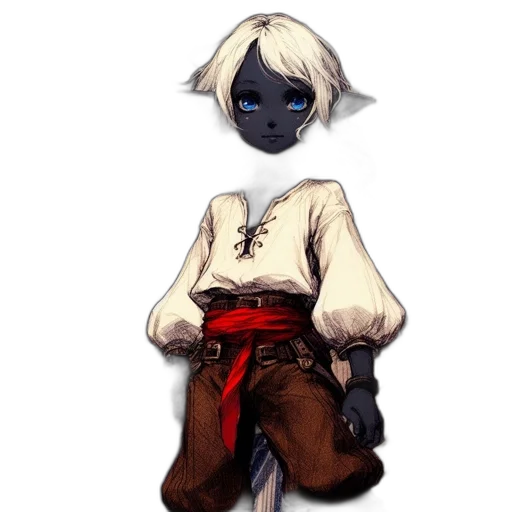 staff, mask, jacket, weapon transparent PNG cut-out