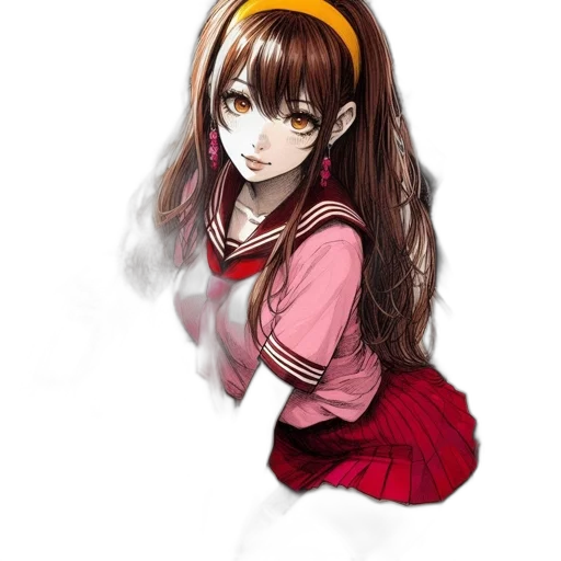 staff, face, dress, robot transparent PNG cut-out
