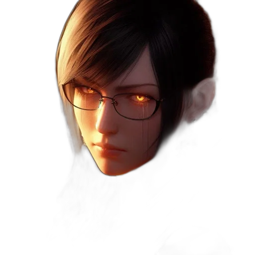face, mask, staff, robot transparent PNG cut-out