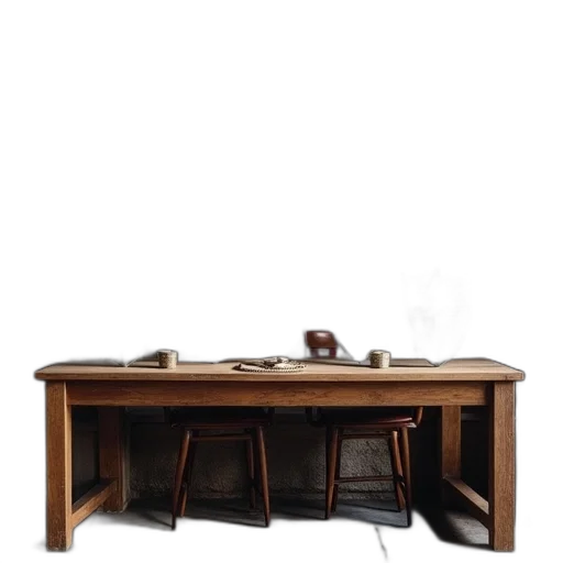 furniture, staff, 3d render, photorealistic transparent PNG cut-out