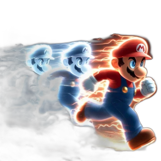 concept art, pixel art, 3d render, comic book art transparent PNG cut-out