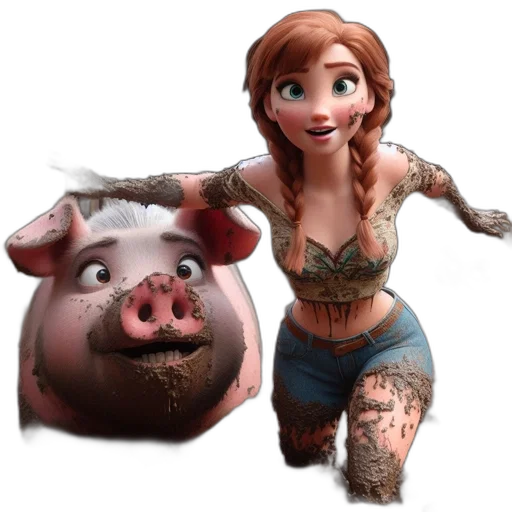 animal, creature, concept art, 3d render transparent PNG cut-out