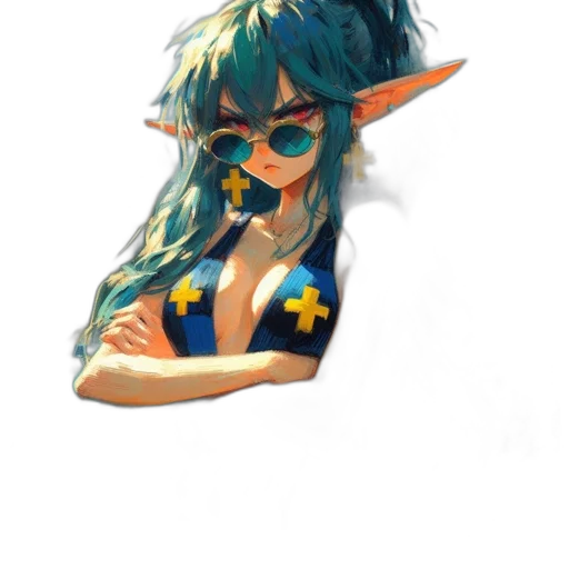 staff, mask, dragon, hat transparent PNG cut-out
