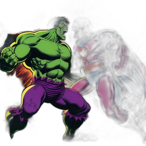 comic book art, concept art, fantasy art, 3d render transparent PNG cut-out