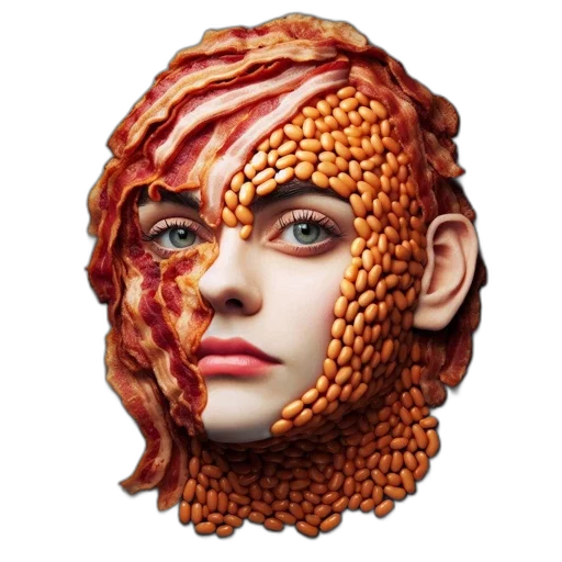 mask, face, creature, food transparent PNG cut-out