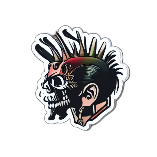 crown, cyberpunk, cartoon, concept art transparent PNG cut-out