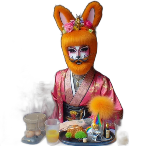 mask, food, photorealistic, concept art transparent PNG cut-out