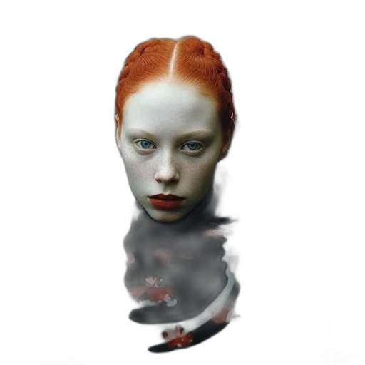 mask, face, creature, hair transparent PNG cut-out