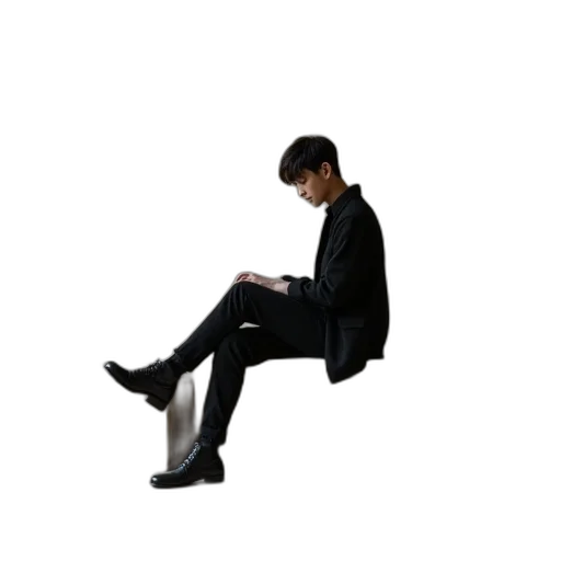 staff, jacket, furniture, shoes transparent PNG cut-out