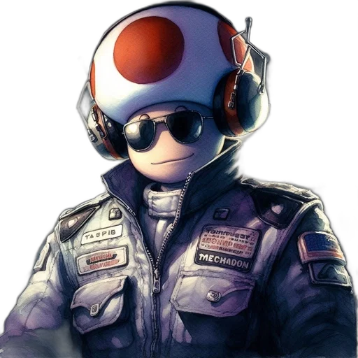 jacket, mask, face, robot transparent PNG cut-out