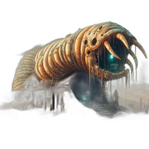 creature, animal, dragon, robot transparent PNG cut-out