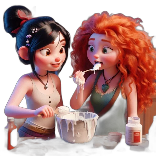 food, concept art, fantasy art, 3d render transparent PNG cut-out