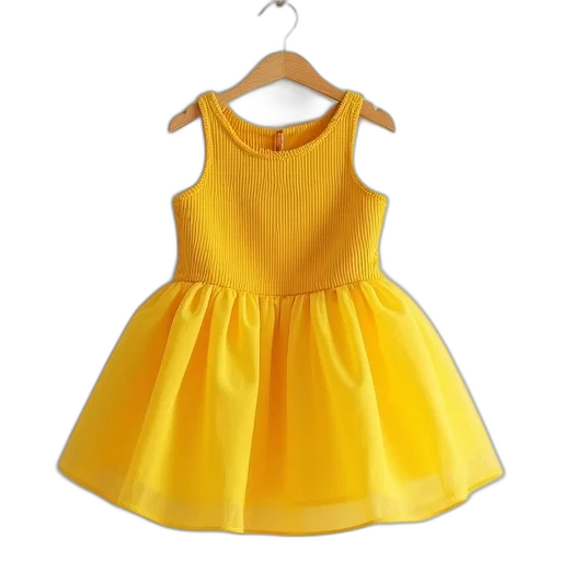 dress, golden, monochrome, yellow transparent PNG cut-out