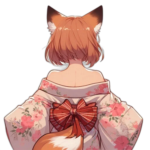 dress, jacket, staff, flower transparent PNG cut-out